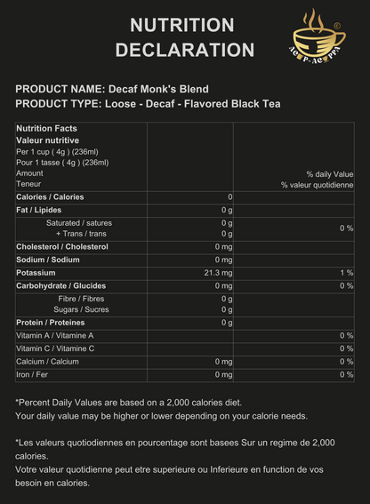 DECAF MONK'S BLEND