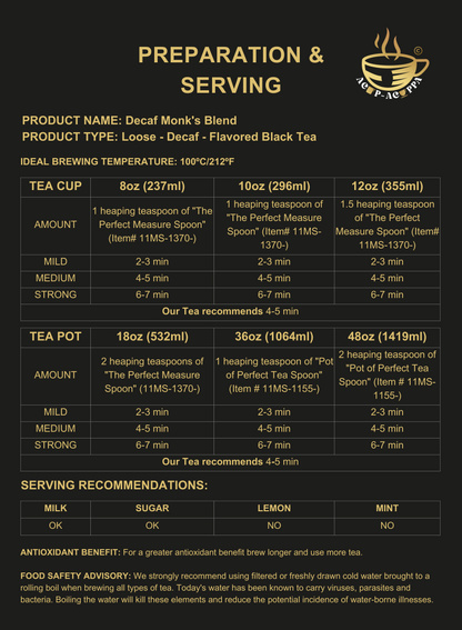 DECAF MONK'S BLEND