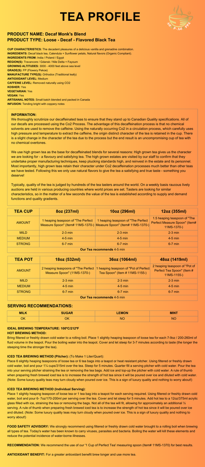DECAF MONK'S BLEND