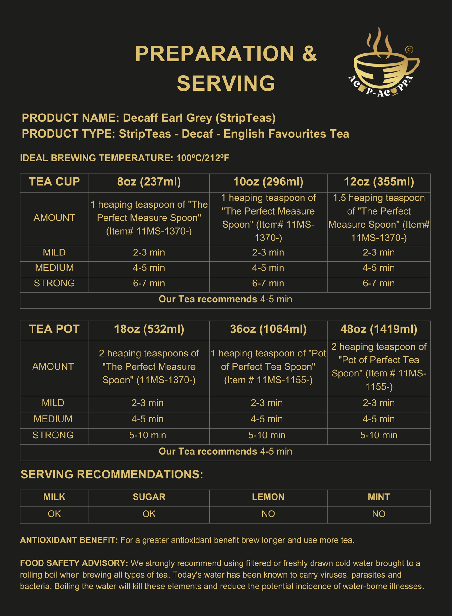 DECAF EARL GREY