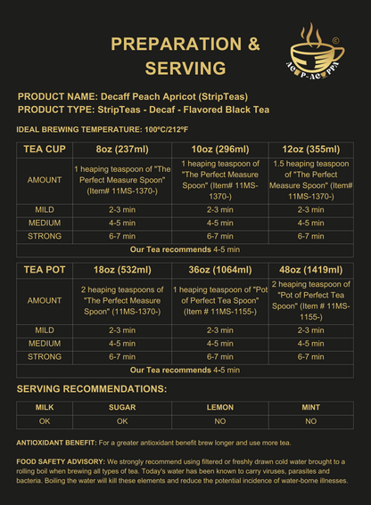 DECAF PEACH APRICOT