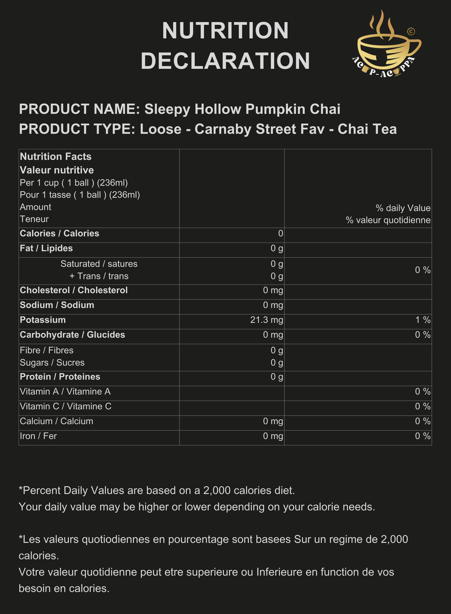 PUMPKIN CHAI